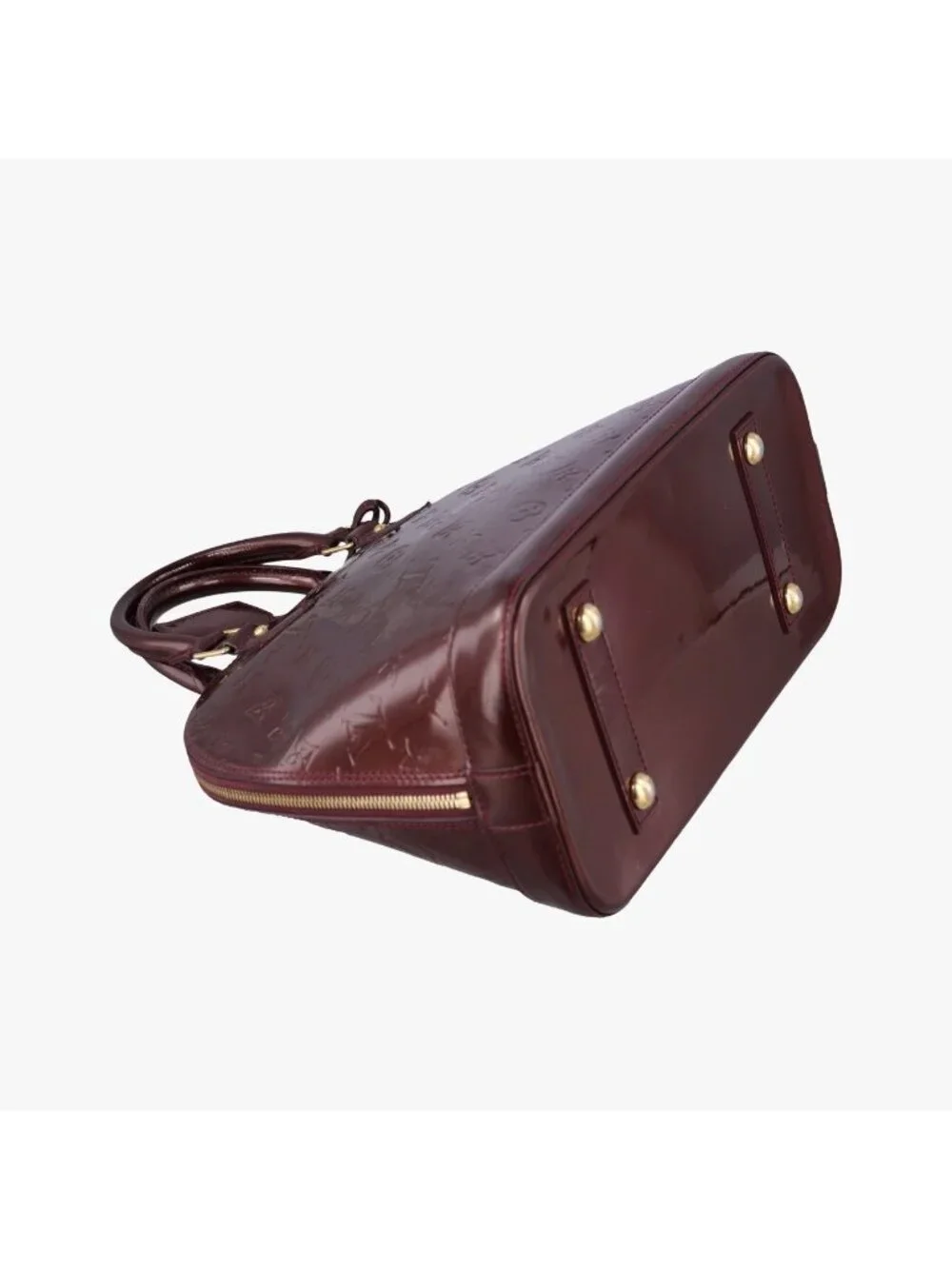 Louis Vuitton Alma PM Amarante Vernis Handbag